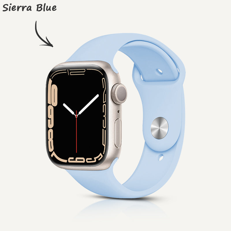 Sangle de montre en silicone liquide