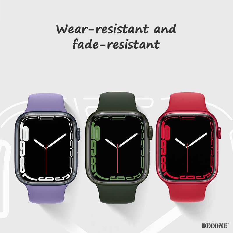 Sangle de montre en silicone liquide