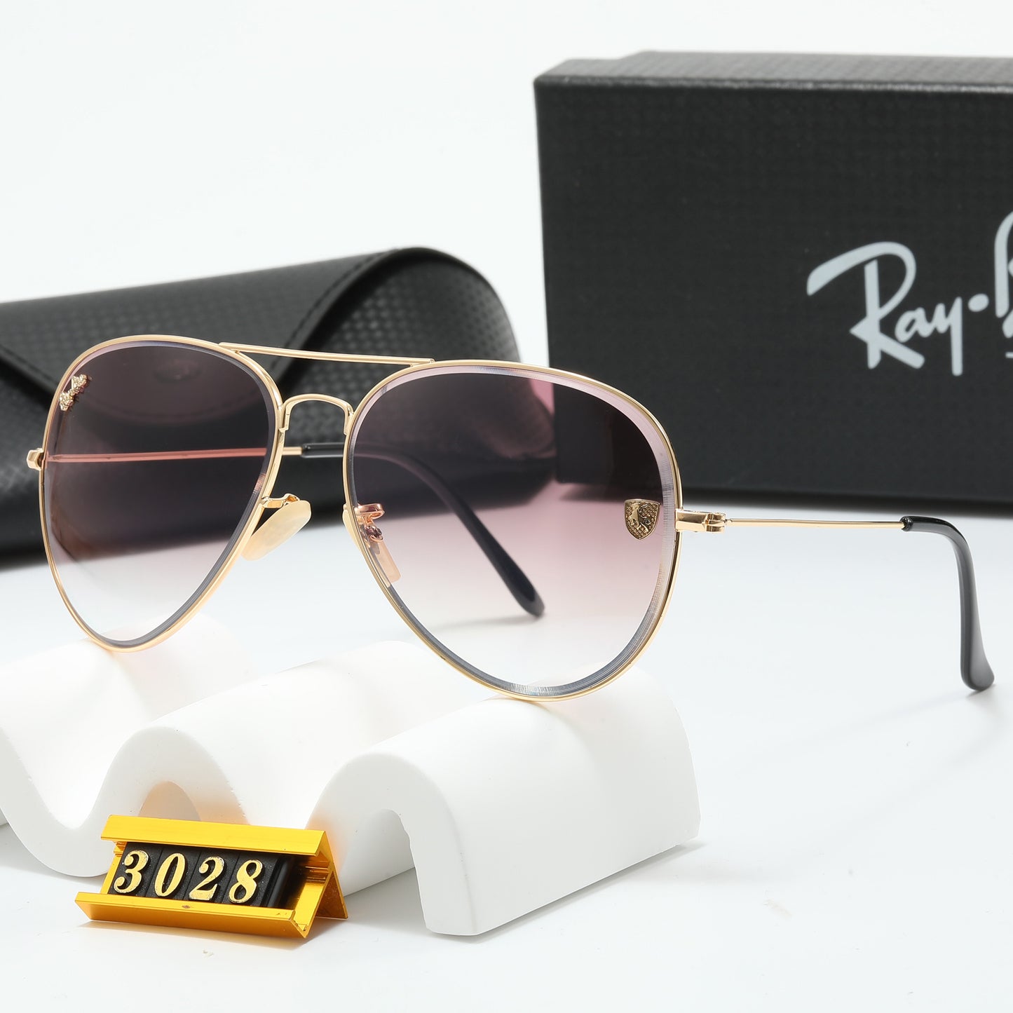 Luxury Large Frame Sunglasses-3028