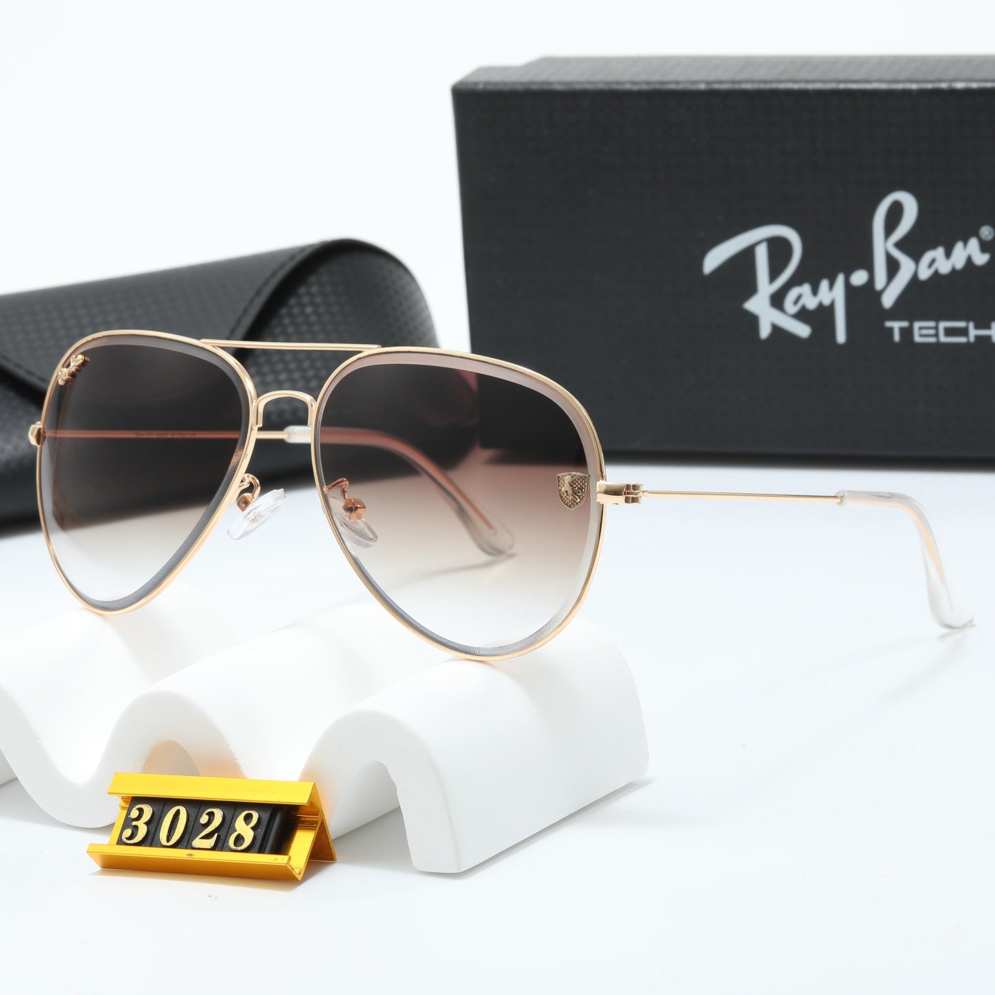 Luxury Large Frame Sunglasses-3028