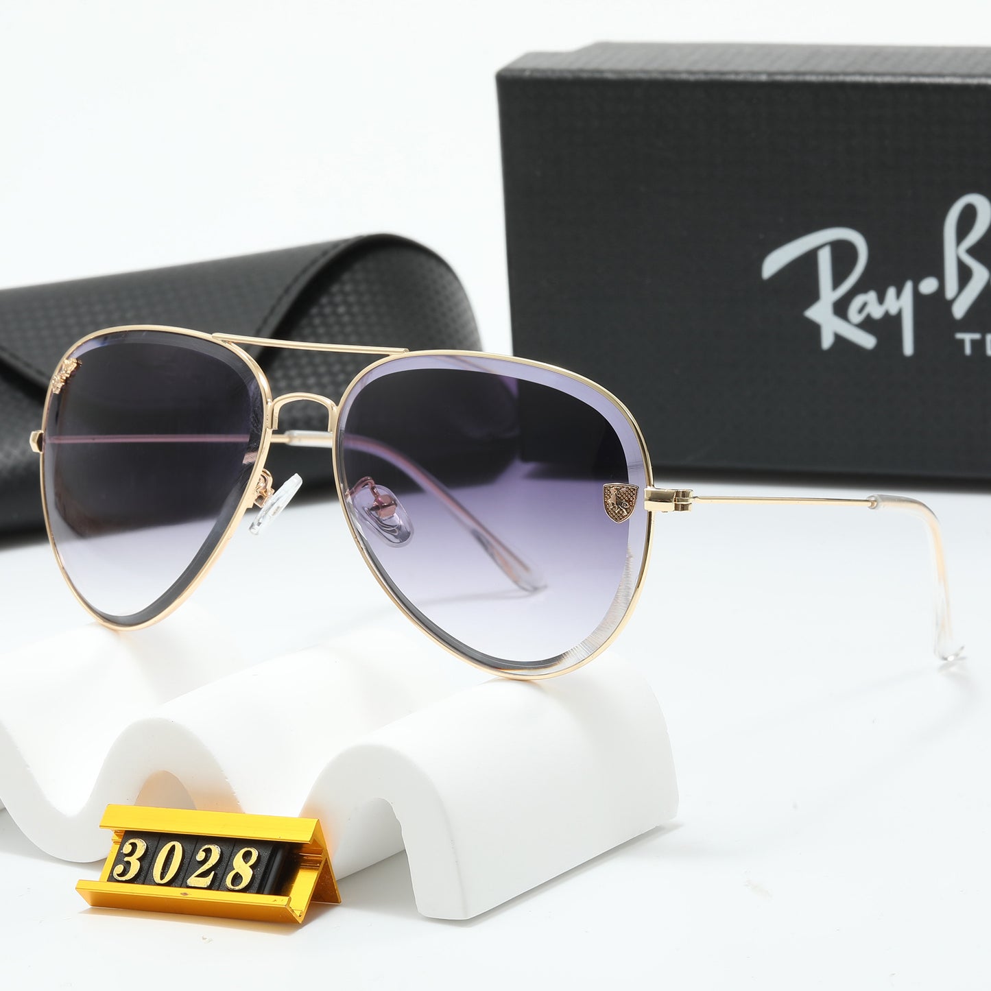Luxury Large Frame Sunglasses-3028