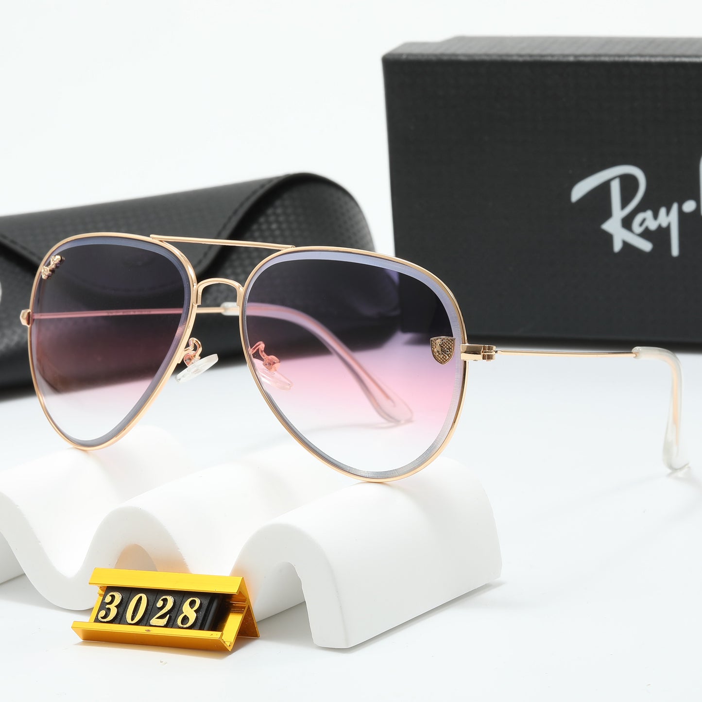 Luxury Large Frame Sunglasses-3028