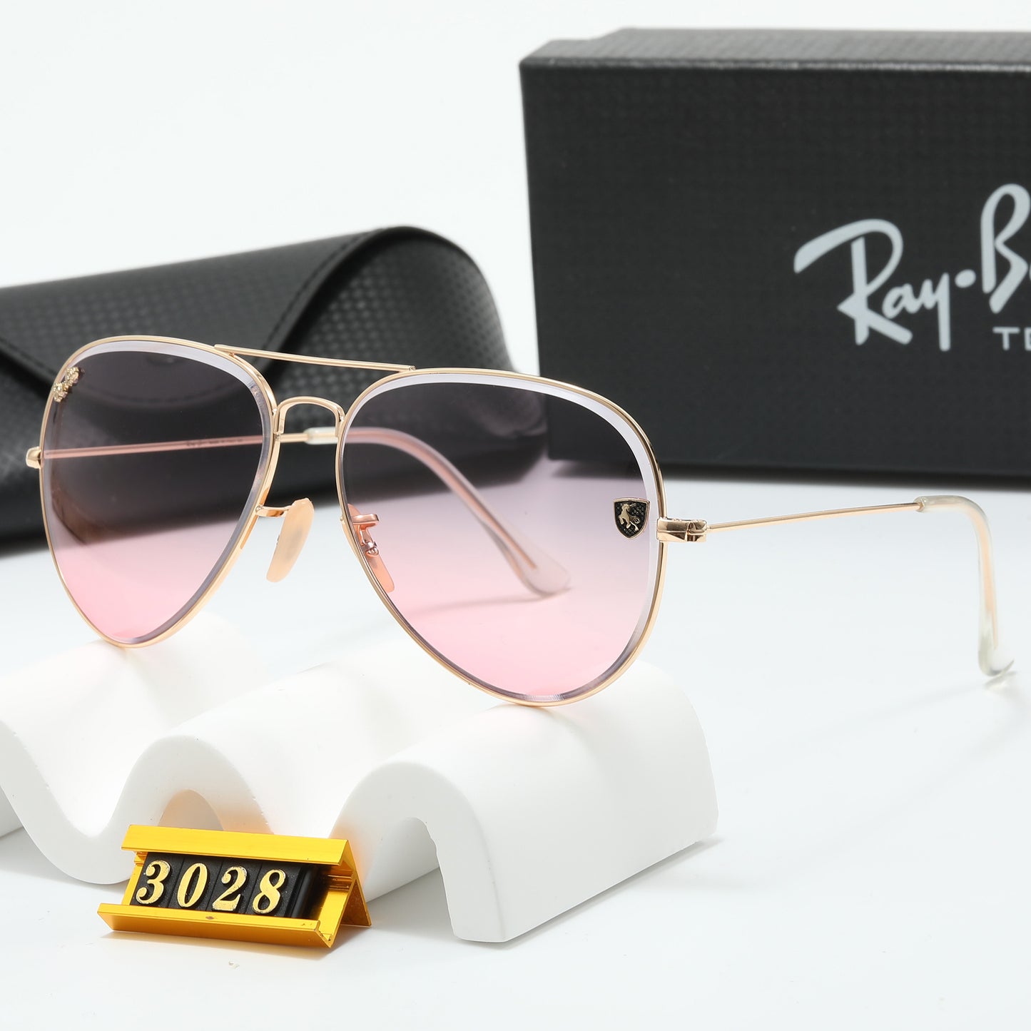 Luxury Large Frame Sunglasses-3028