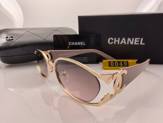 Luxe grote frame zonnebril M-8888788