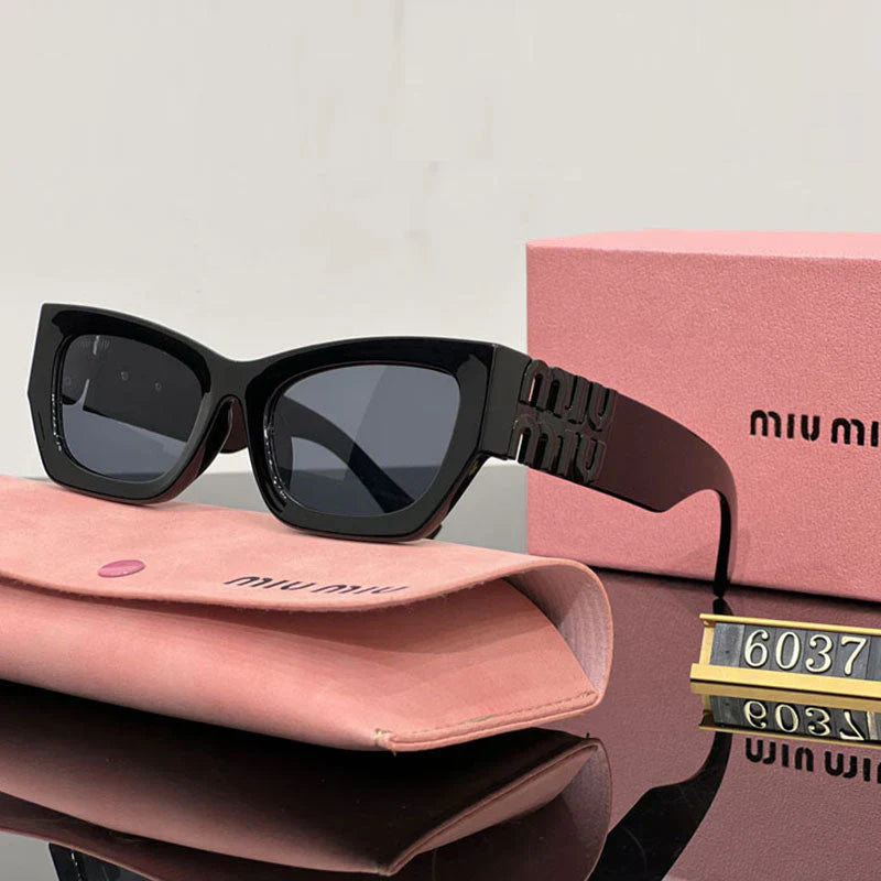 Gafas de sol de ojo de gato cuadrado de moda 6037