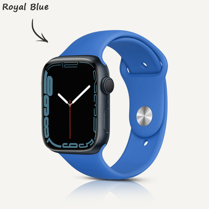 Sangle de montre en silicone liquide