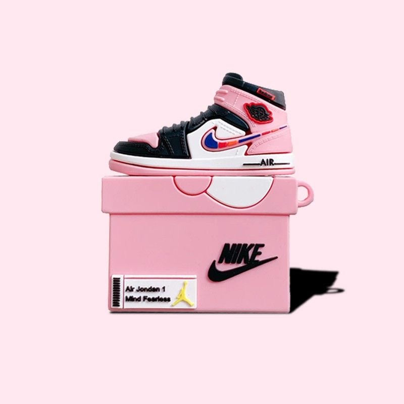 estojo de airpods no estilo de caixa de sapatos