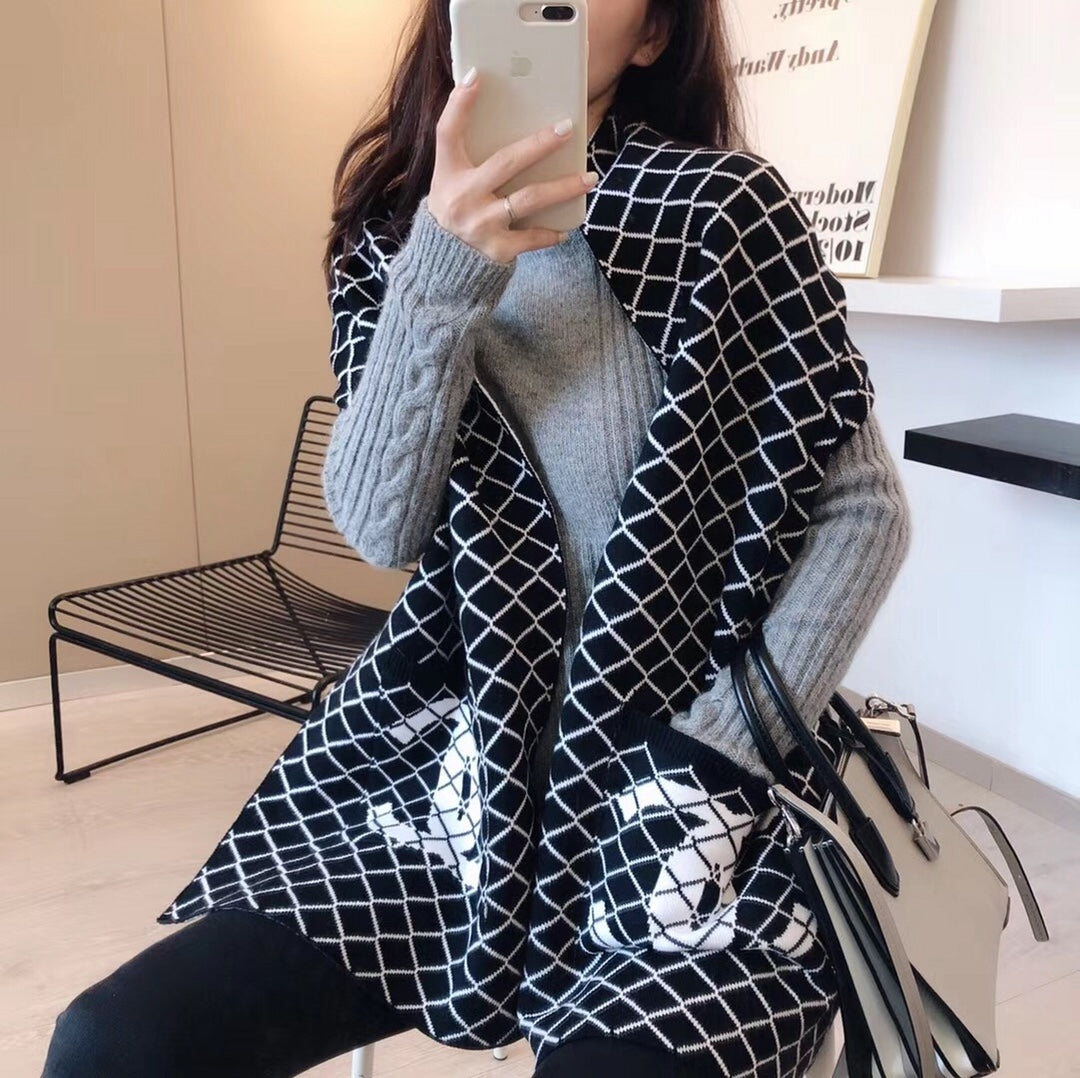 Temperament Diamond Pocket Scarf mysite