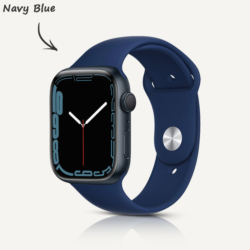 Sangle de montre en silicone liquide