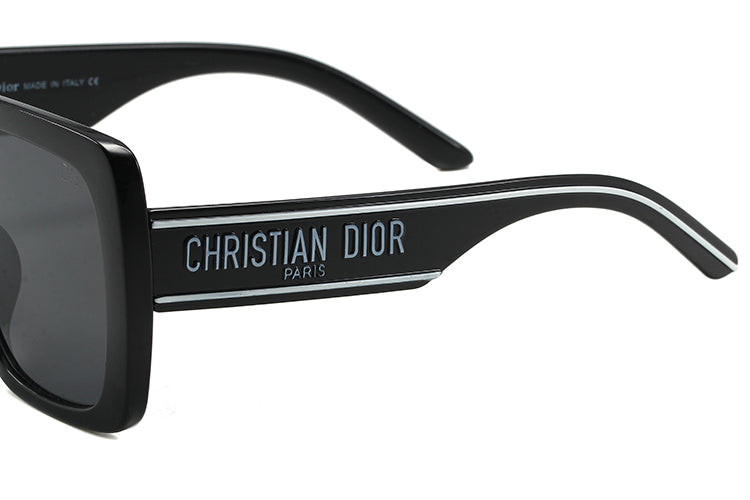 Gafas de sol de marco grande de lujo Y-535