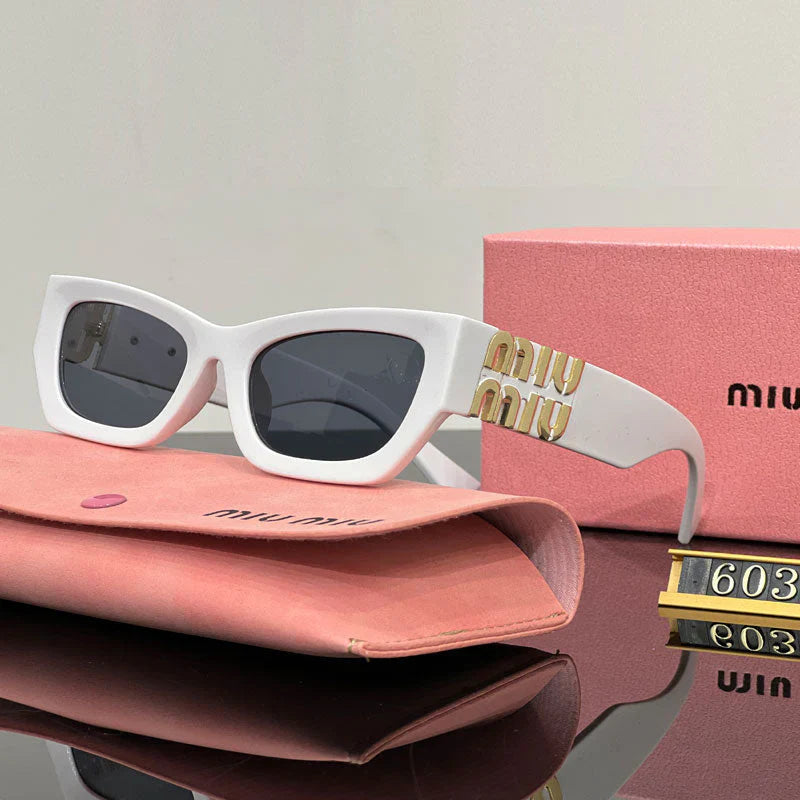 Gafas de sol de ojo de gato cuadrado de moda 6037