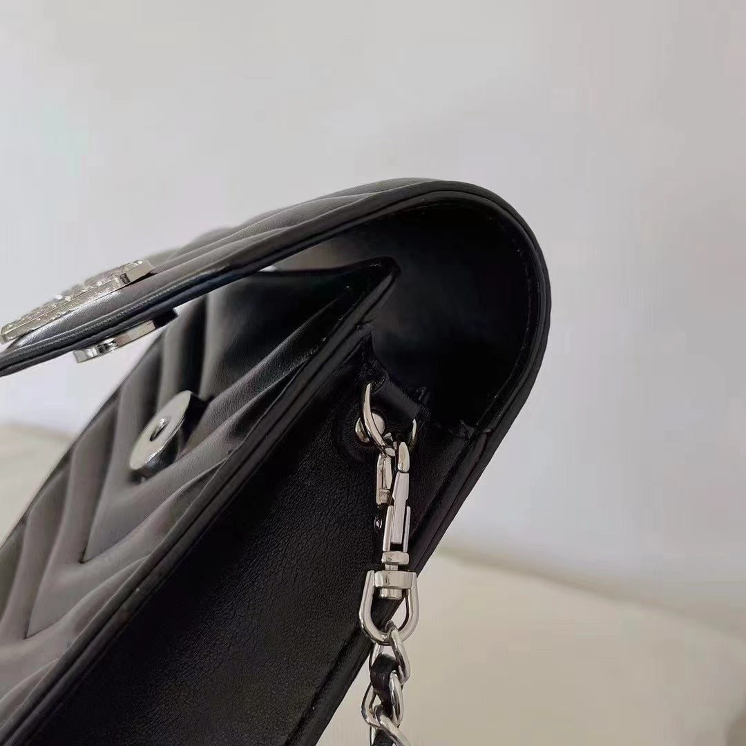 Black Bling Design Telefontasche