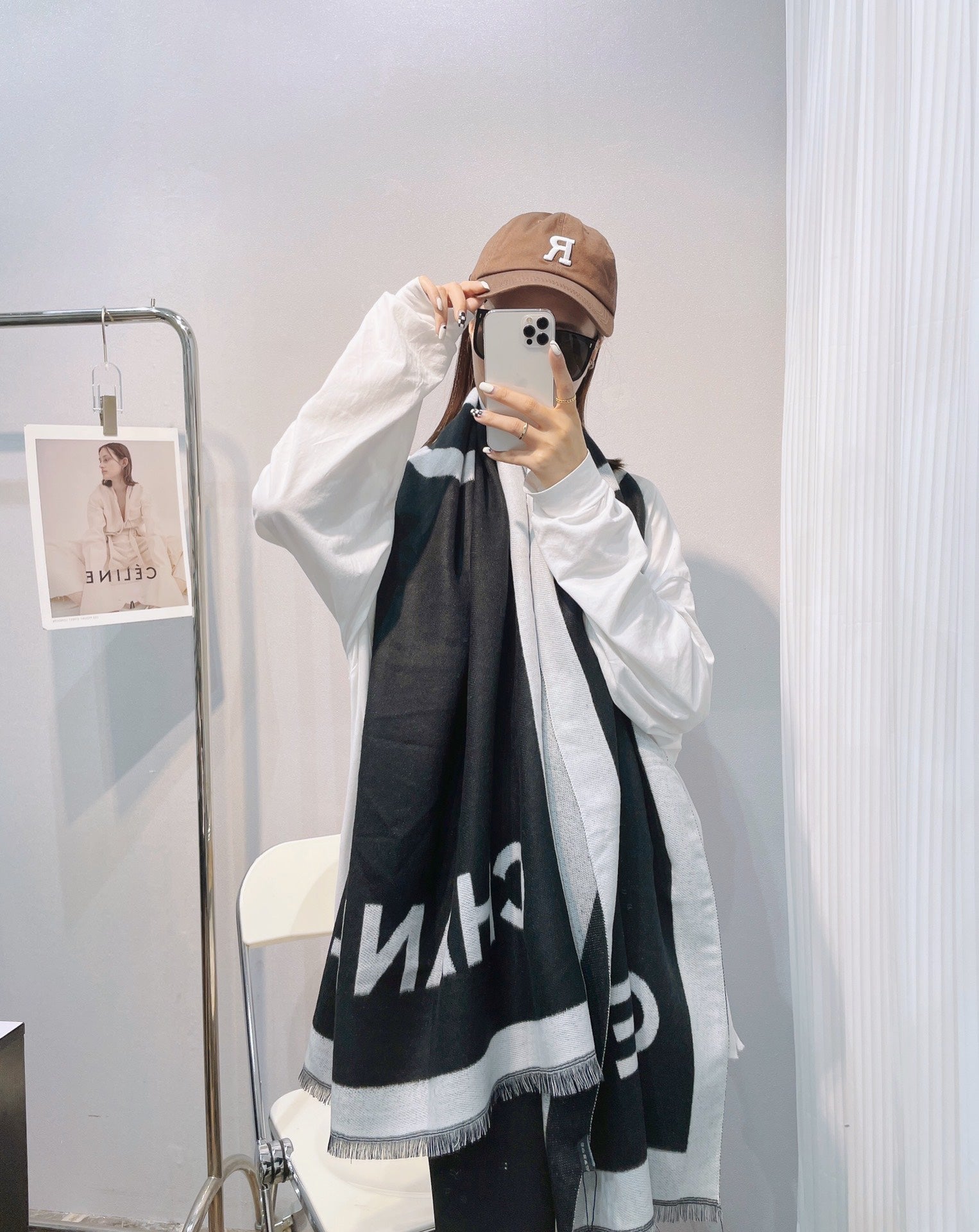 Classic Big Logo Scarf Shawl mysite