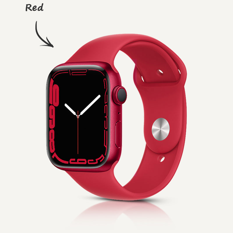 Sangle de montre en silicone liquide