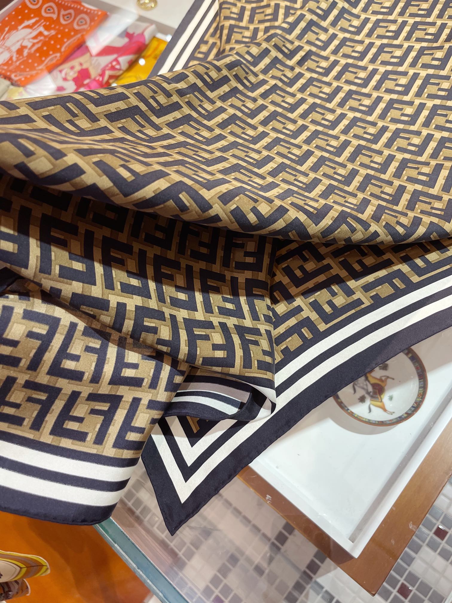 Letter Square Scarf mysite