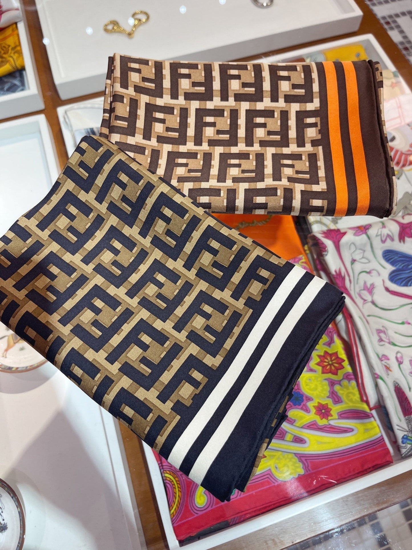 Letter Square Scarf mysite
