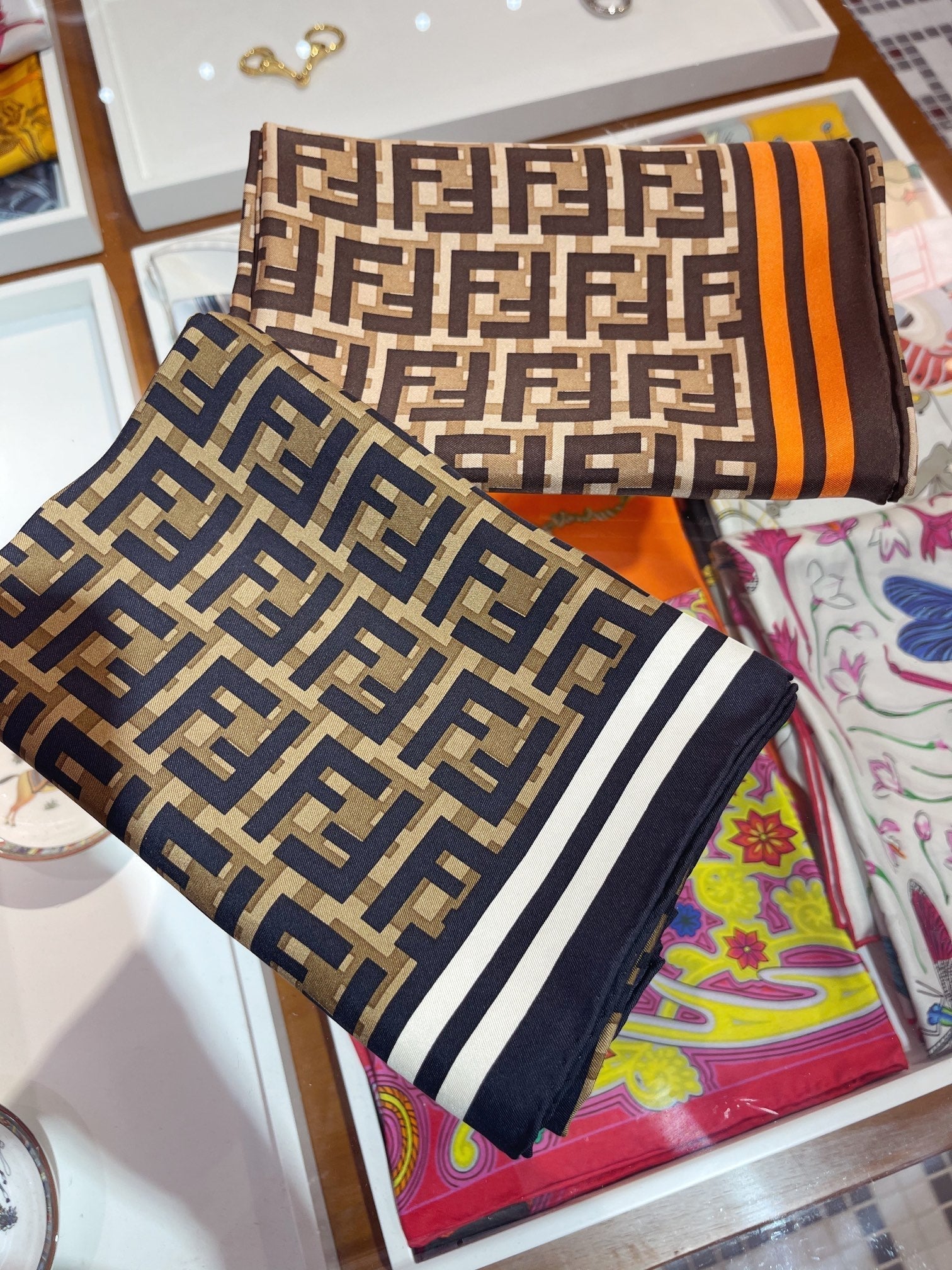 Letter Square Scarf mysite
