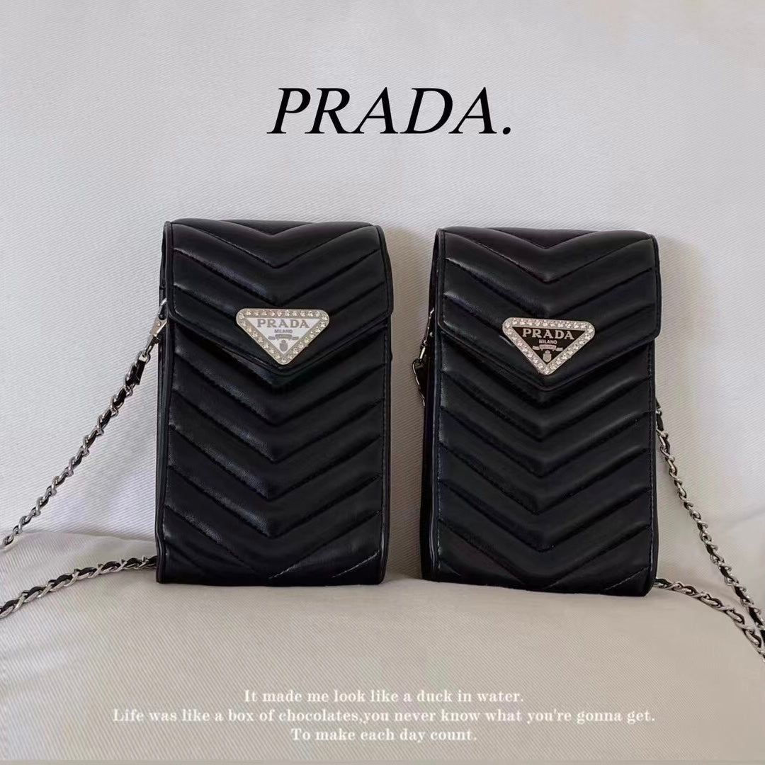Black Bling Design Telefontasche