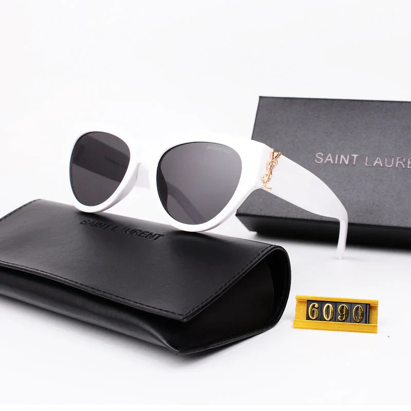 Gafas de sol de marco grande de lujo Y-019