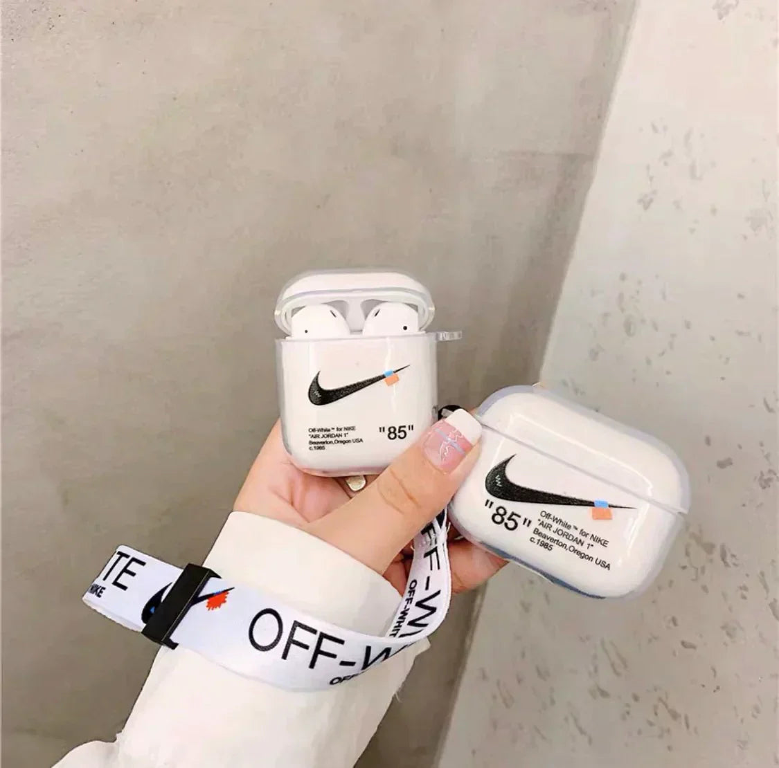 Nike Off-White AirPods Casos