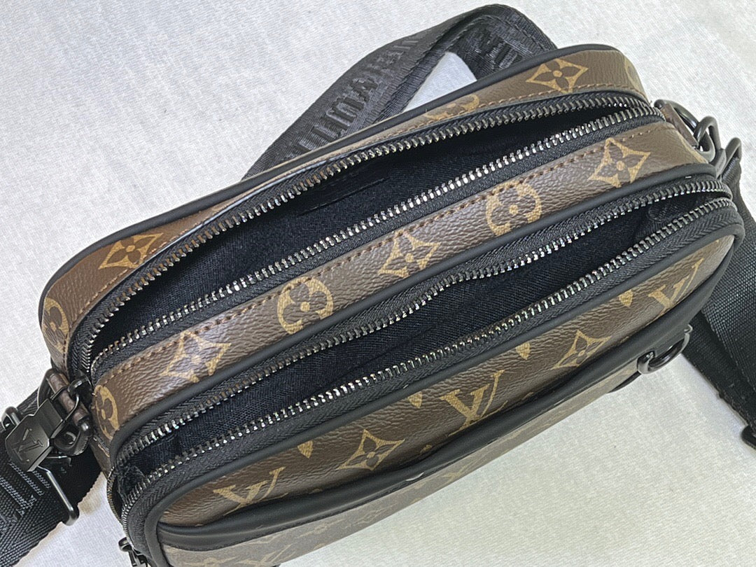 Gedruckter Square Messenger -Tasche
