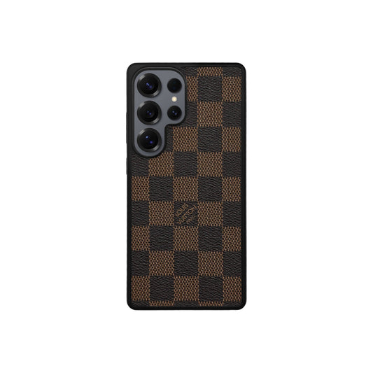 Checked Up Brown Case | Samsung