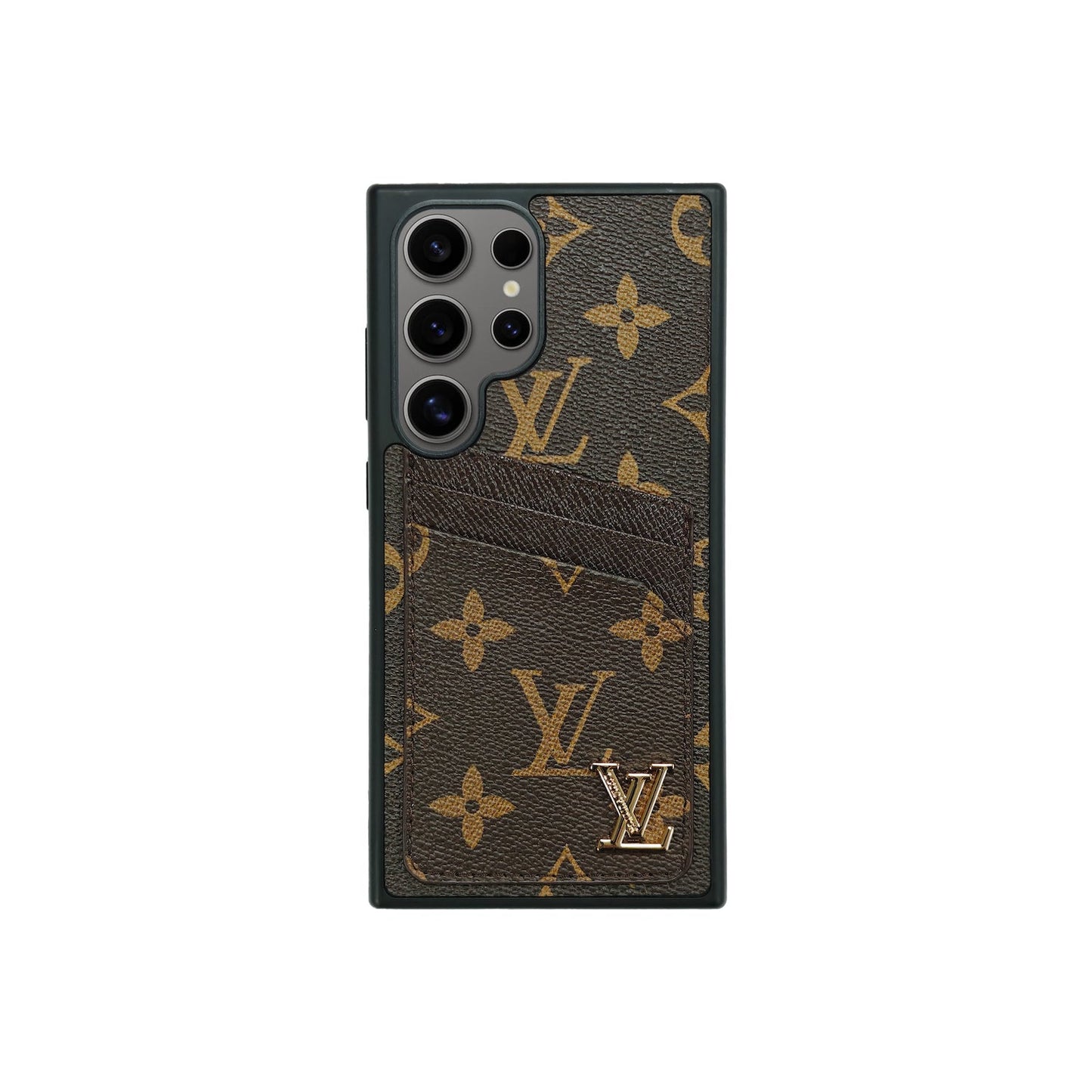 Simple CardHolder Firma Brown Case | SAMSUNG