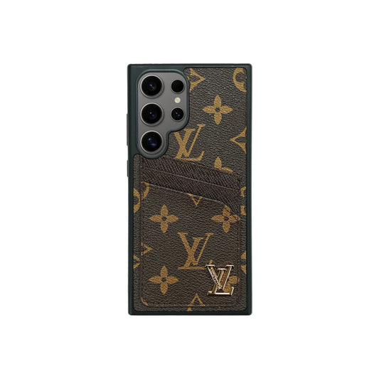 Simple CardHolder Firma Brown Case | SAMSUNG