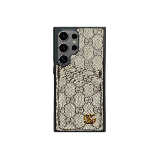 Semplice porta carta beige g caso | SAMSUNG