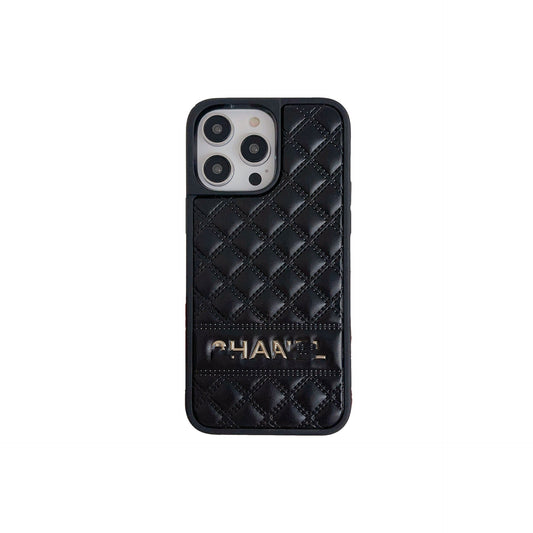 VINTAGE LEATHER CC IPHONE CASE BLACK mysite