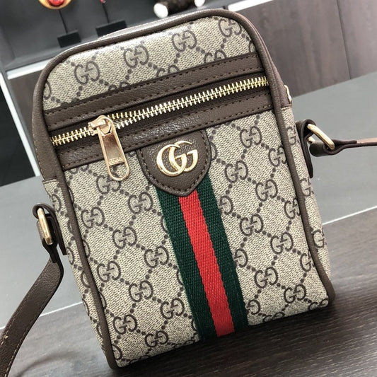 Borsa del telefono con moneta grigia
