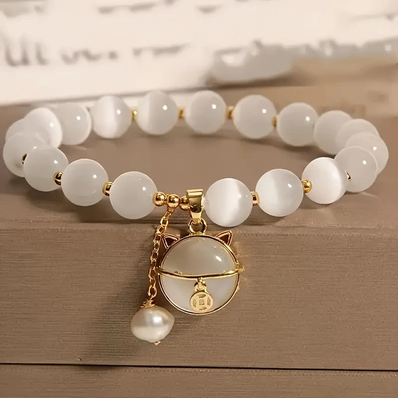 1pc Delicate Opal Beads Bracelet-Fashion Design with Delicate-Shaped