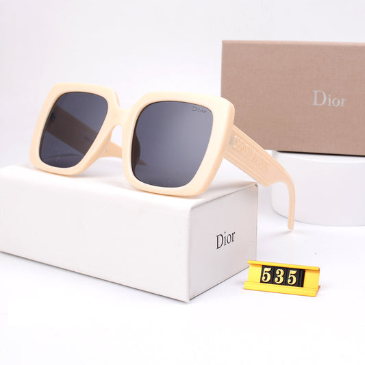 Luxury Large Frame Sunglasses Y-535