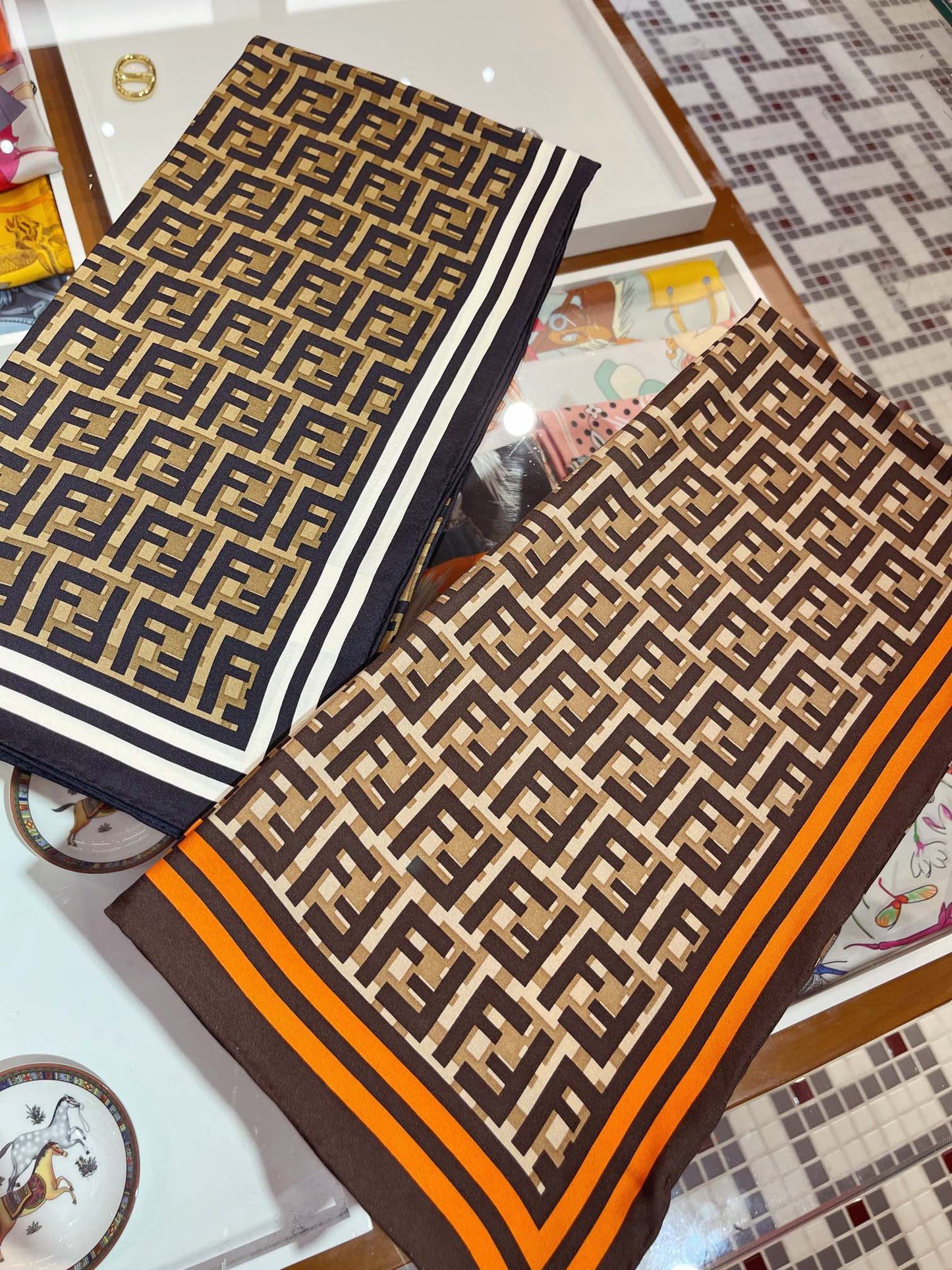 Letter Square Scarf mysite