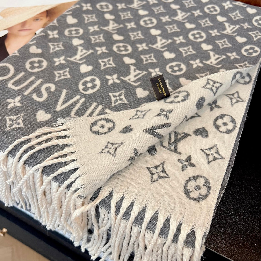 Fashionable tassel cashmere shawl scarf mysite