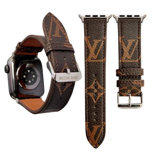 Klasični rjavi luksuzni jermen za pasove Apple Watch