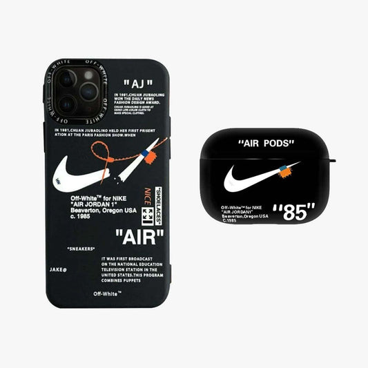 Venda | Nike X Off White Phone & AirPods Case | 2 pacote