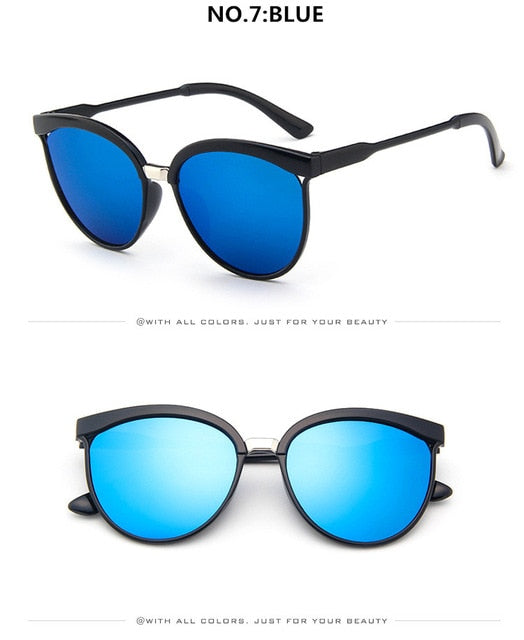 Dizajner marke mačjeg oka Sunčane naočale luksuzne plastične naočale za sunčanje Klasične retro vanjske naočale Oculos de Sol Gafas