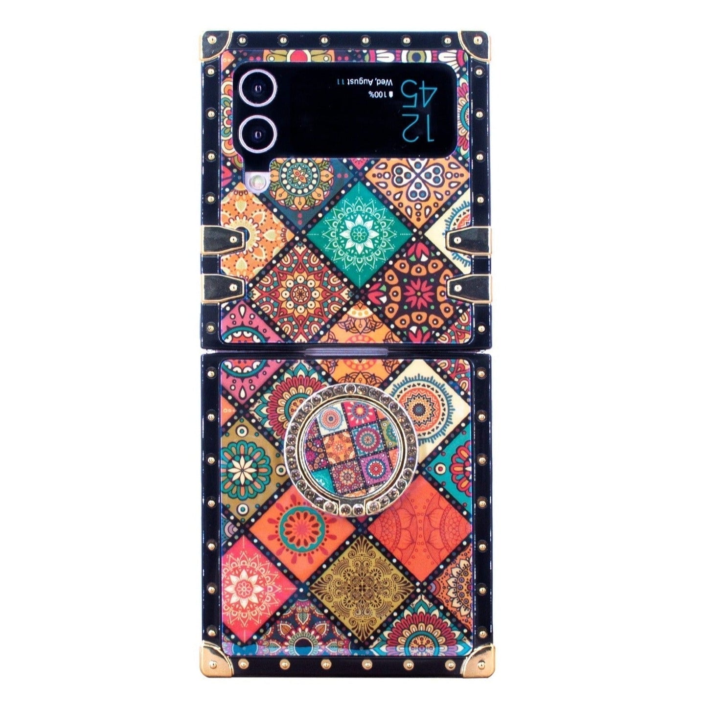 Samsung Galaxy Z Flip 6/5/4/3 estojo quadrado de 5g "Arizona Ring"