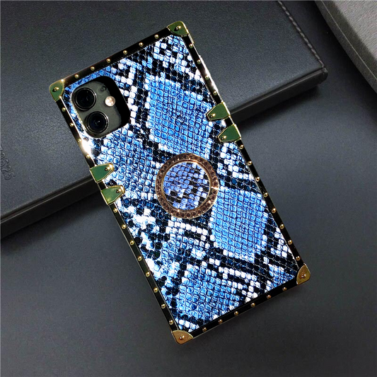 Samsung pouzdro s prstenem "Blue Rattlesnake"